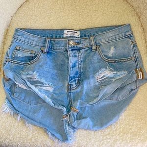 One Teaspoon Jean shorts